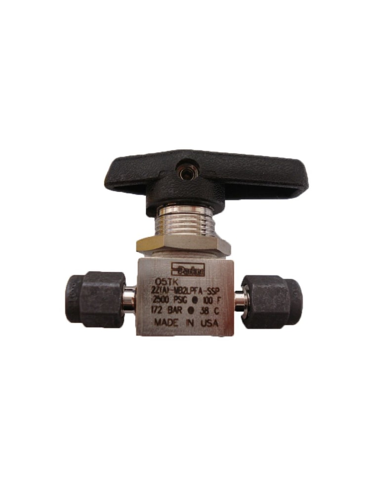 PARKER Ball Valve 2Z-MB2L-PFA-SSP