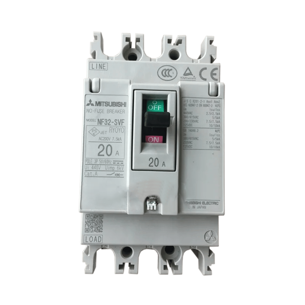 Mitsubishi Circuit Breaker NF32-SVF 3P 20A
