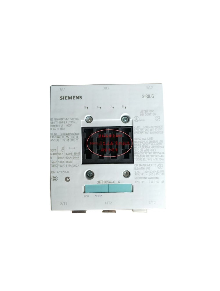 Siemens Contactor 3RT1054-6AS36