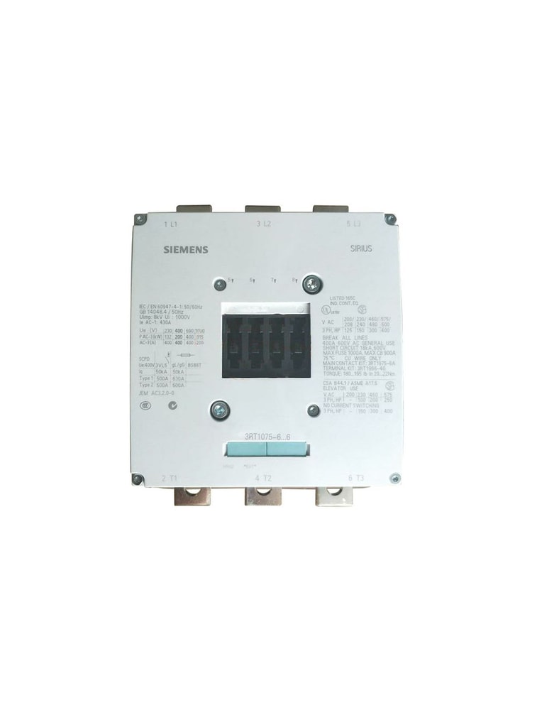Siemens Contactor 3RT1075-6AS36