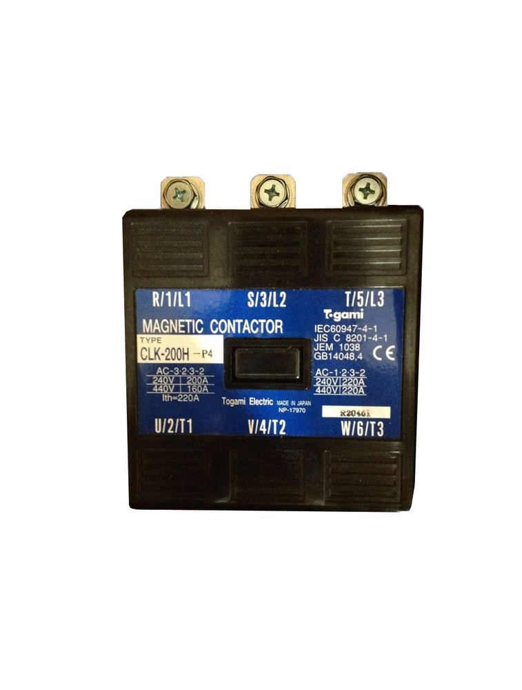 Togami Contactor CLK-200H-P4