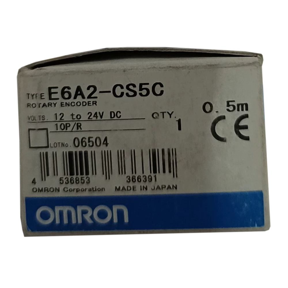Omron Compact Incremental Rotary Encoder E6A2-CS5C 10P/R 0.5M