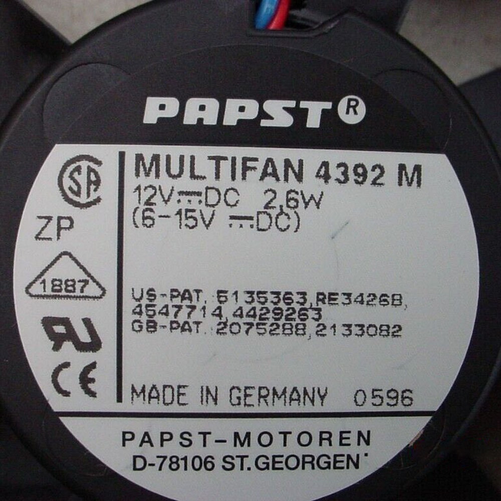 Ebmpapst Ventilador 4392M