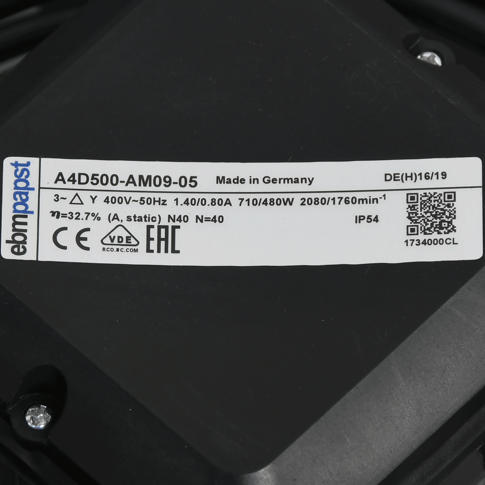 Ebmpapst Ventilador A4D500-AM09-05