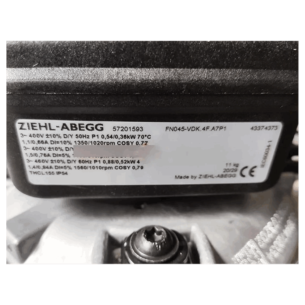 Ziehl Abegg Ventilador FN045-VDK.4F.A7P1