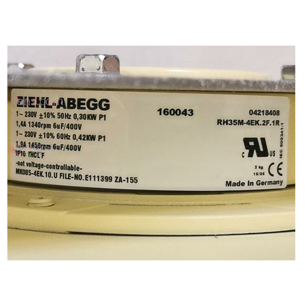 Ziehl Abegg Ventilador RH35M-4EK.2F.1R