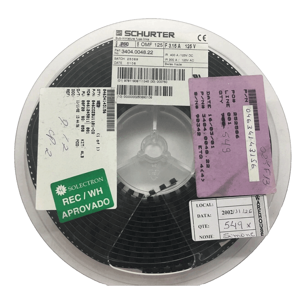 Schurter Fuse 3404.0048.22