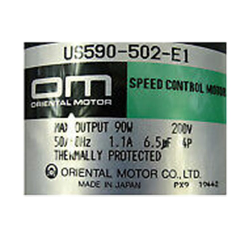 Oriental Motor Vexta Reduction Drive Caja de cambios Reductor de velocidad US590-502-E1