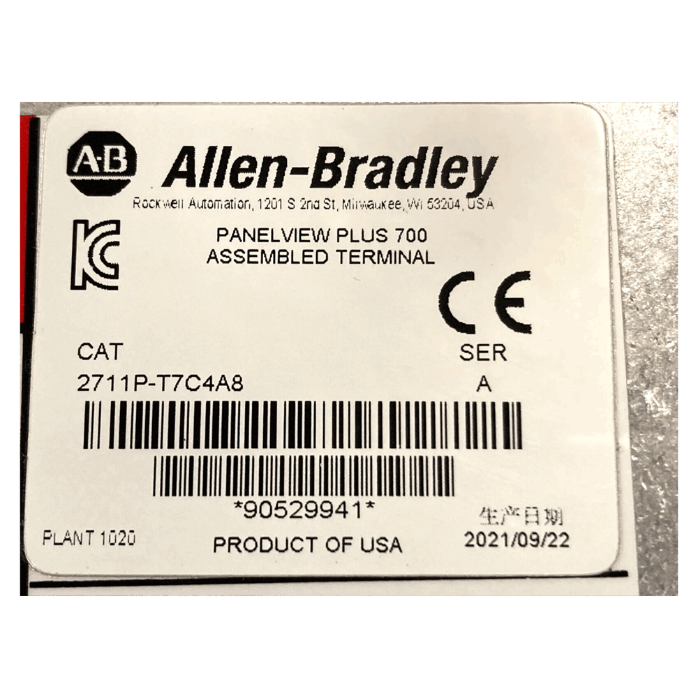 Rockwell A-B HMI 2711P-T7C4A8