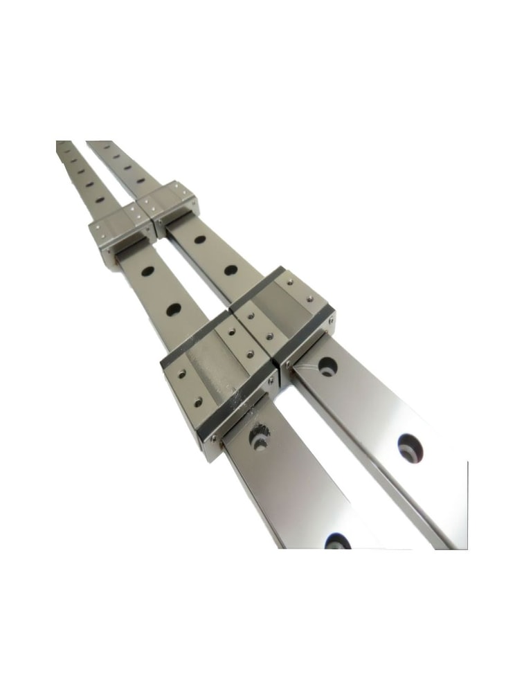 IKO Linear Guideway LRWX55B Linear roller way XBlock type mounting from top