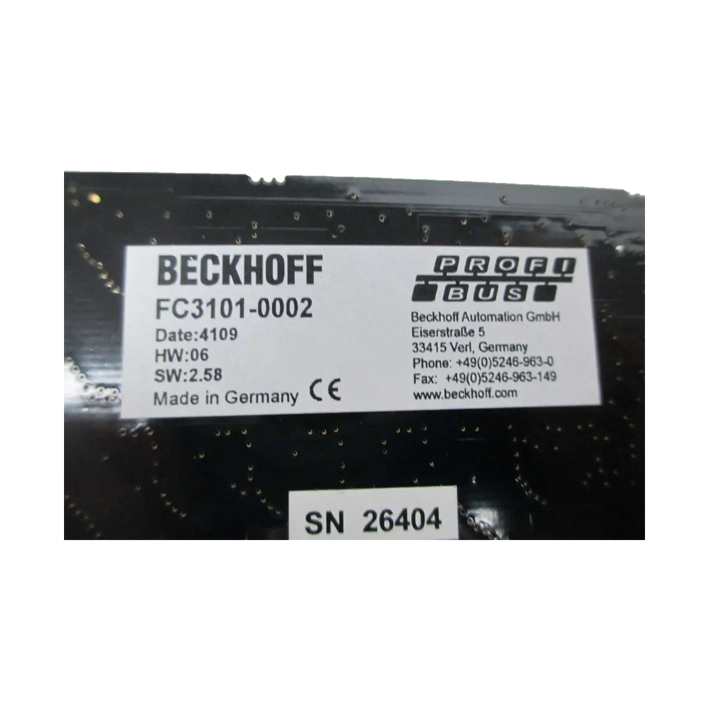 Beckhoff Slave Card Module FC3101-0002