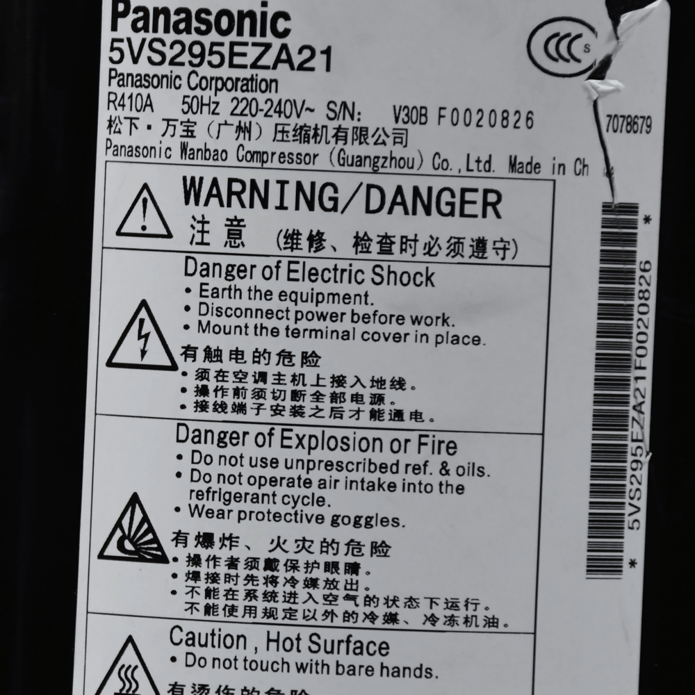 Panasonic Compressor 5VS295EZA21