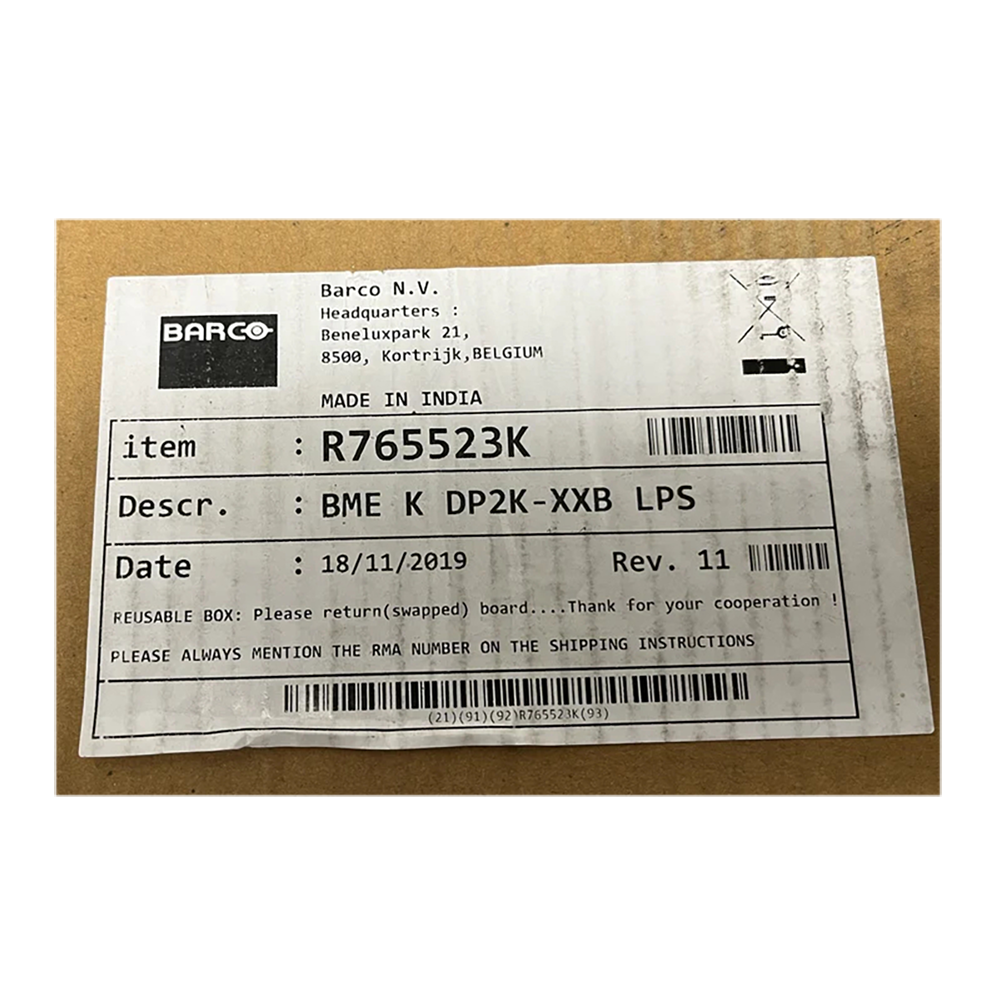 Barco Fuente de alimentación R765523K for Projector FLM-R22+.HDQ-2K40/4K35
