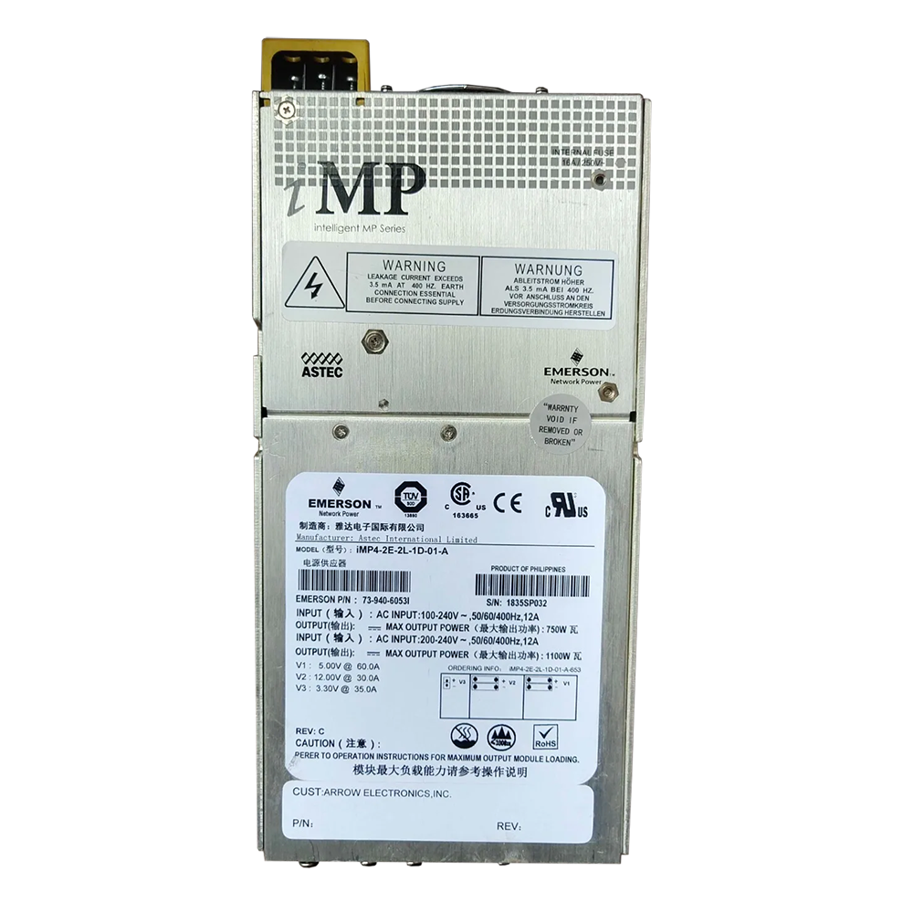 EMERSON Power Supply IMP4-2E-2L-1D-01-A
