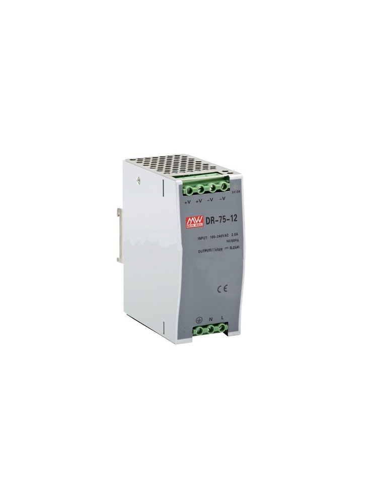 Mean Well Power Supply DR-75-12