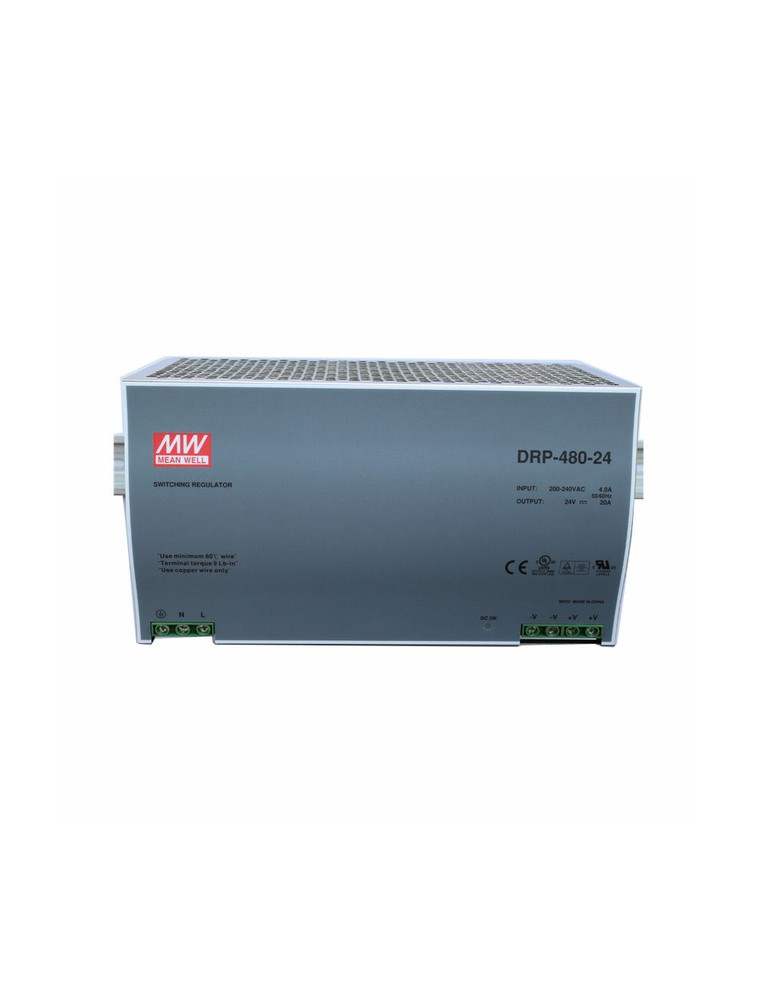 Mean Well Power Supply DRP-480-24