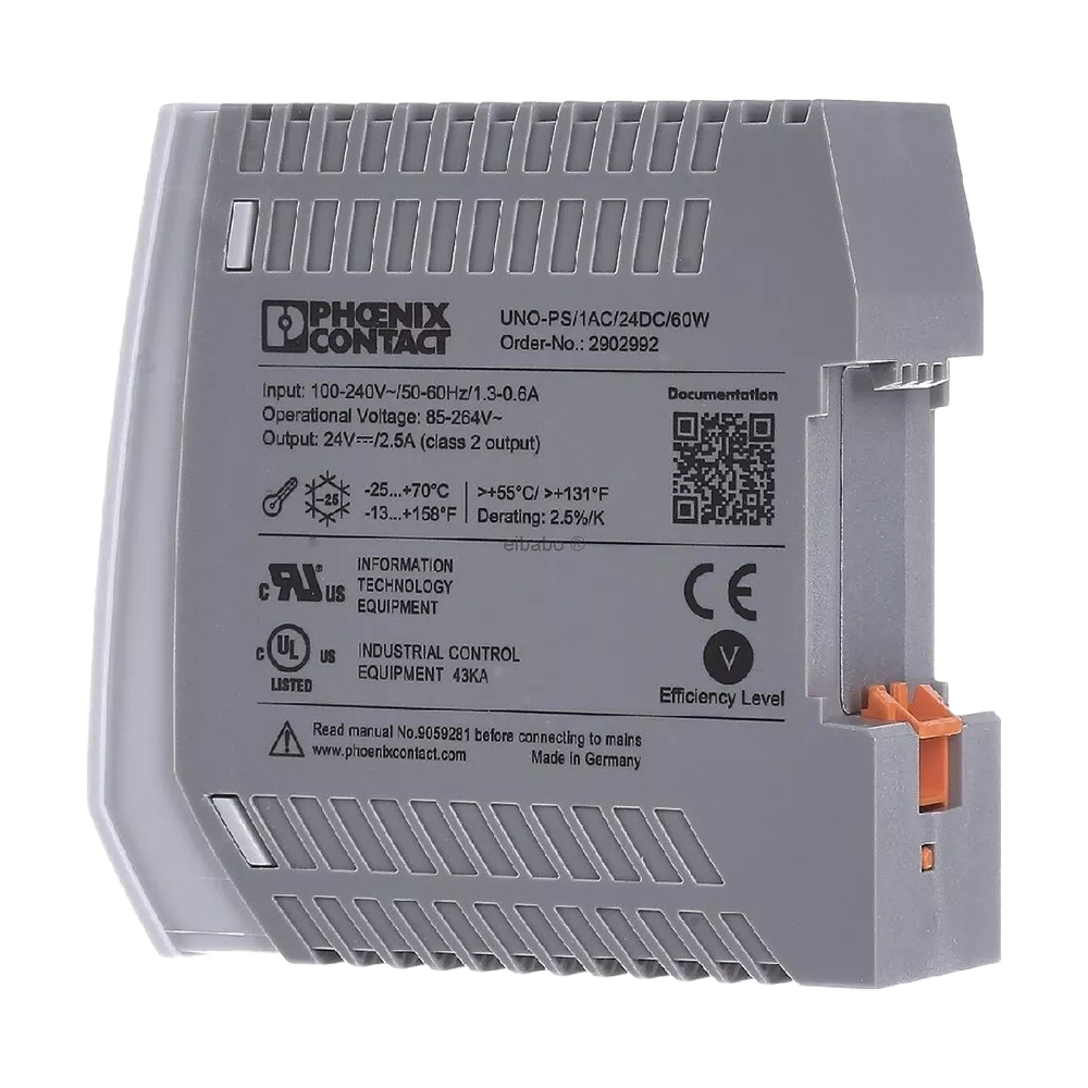 Phoenix Contact Fuente de alimentación UNO-PS/1AC/24DC/60W - 2902992