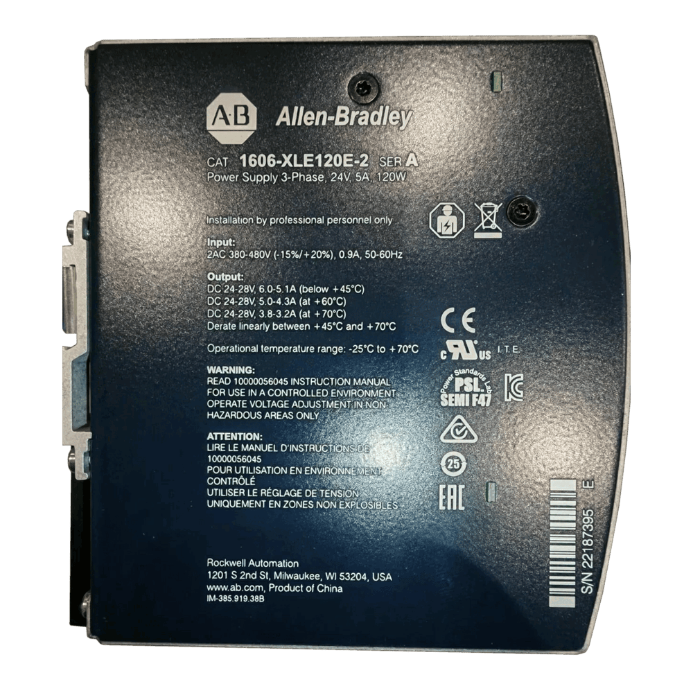 Rockwell AB Power Supply 1606-XLE120E-2