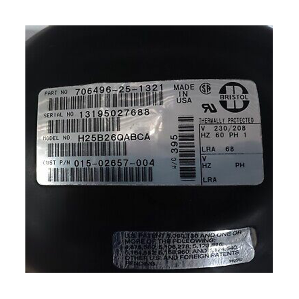 Bristol Compressor H25B26QABCA