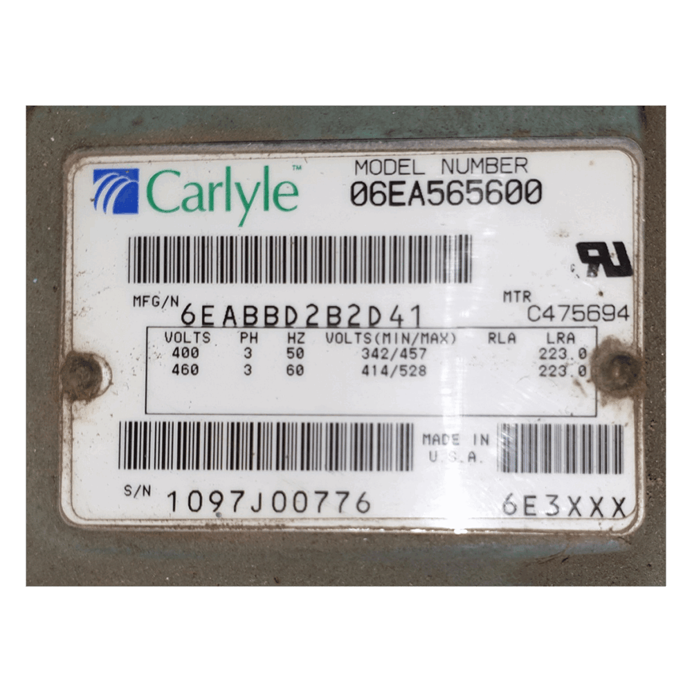 Carrier Compressor 06EA565600