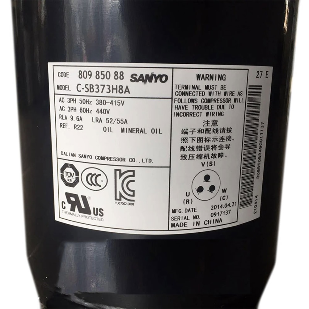 Sanyo Compressor C-SB373H8A