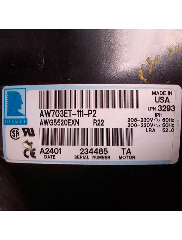 Tecumseh Compresor AWG5520EXN