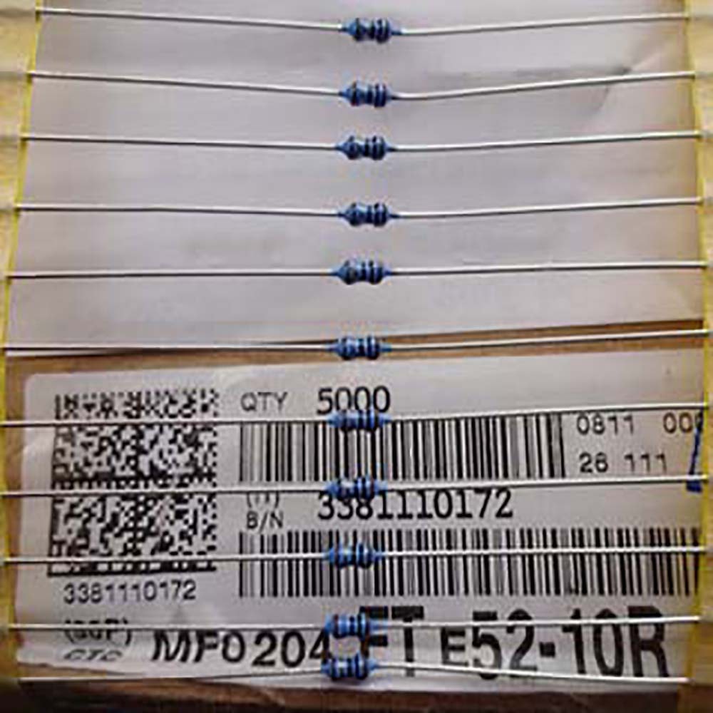 Yageo Resistor MF0204FTE52-10R