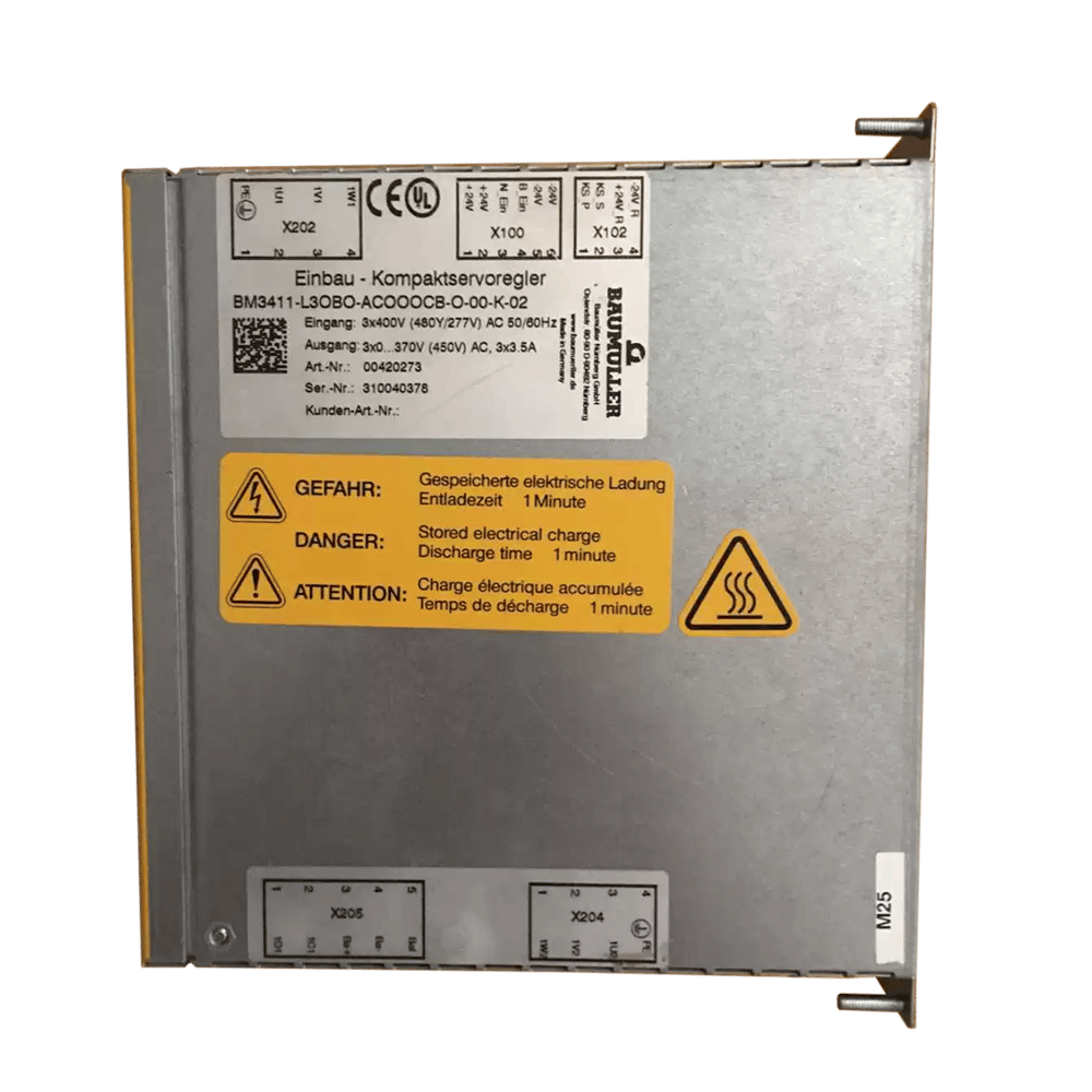 Baumuller Servo Drive BM3411-L3OBO-ACOOOCB-O-00-K-02
