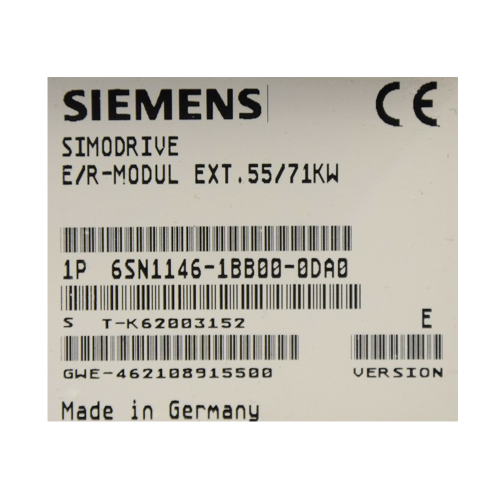 SIEMENS Servo Drive 6SN1146-1BB00-0DA0