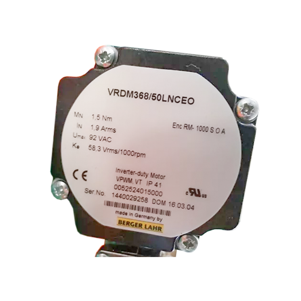 Berger Lahr Servo Motor VRDM368/50LNCEO