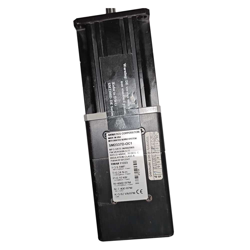 Moog Servo Motor SM2337D-OC1