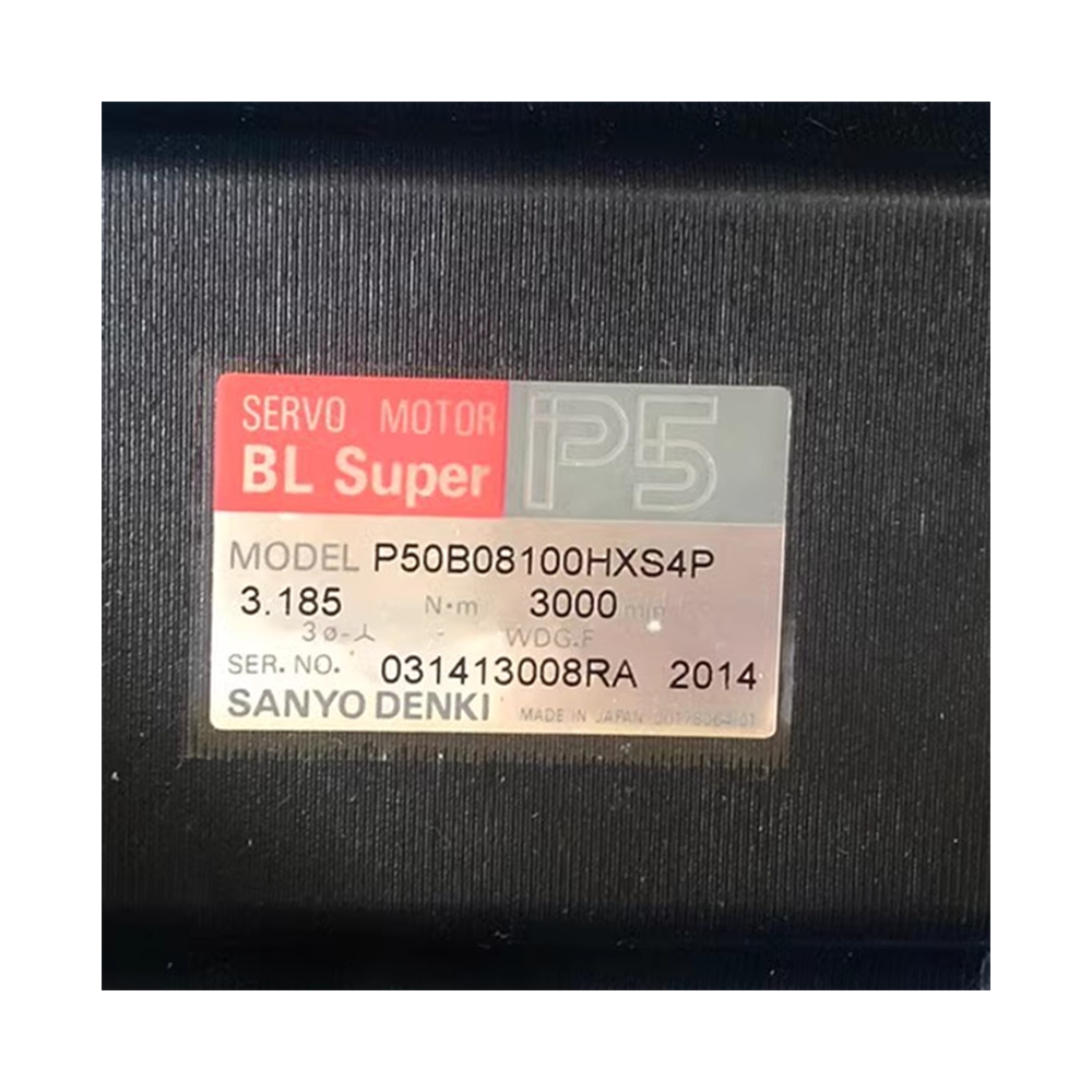 Sanyo Denki Servo Motor P50B08100HXS4P