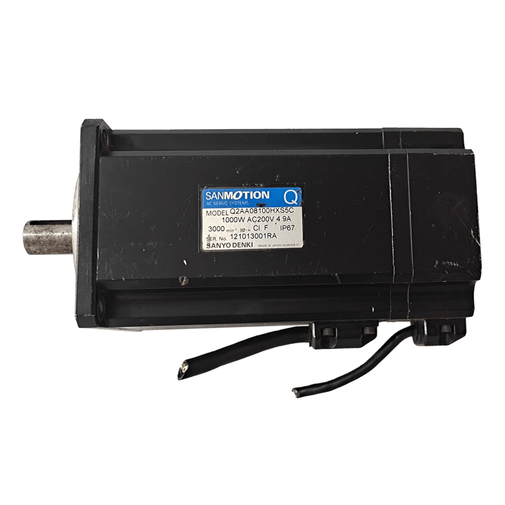 Sanyo Denki Servo Motor Q2AA08100HXS5C