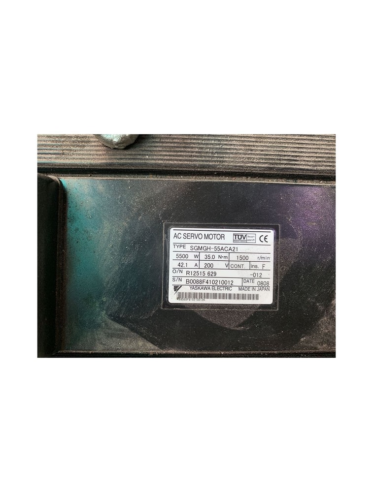Yaskawa Servo Motor SGMGH-55D2A21
