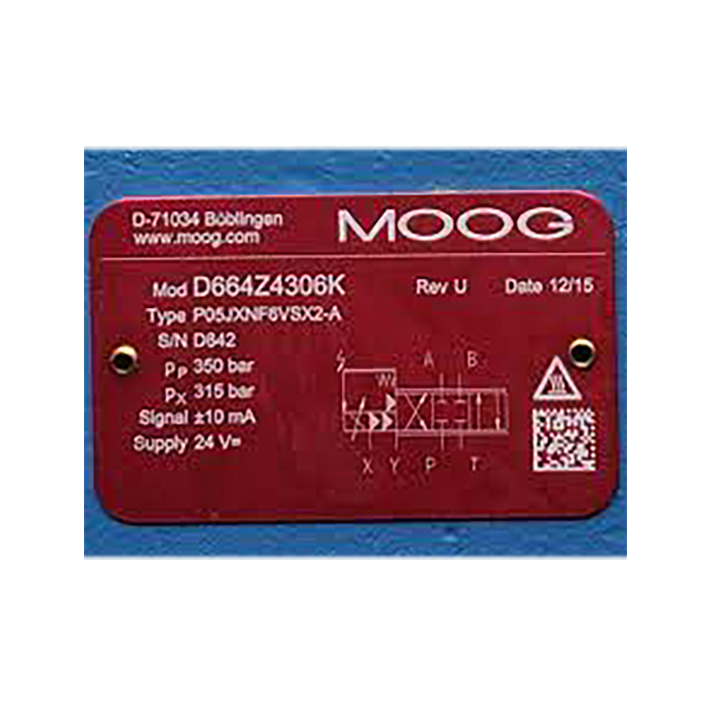 Moog Servo Valve D664Z4306K