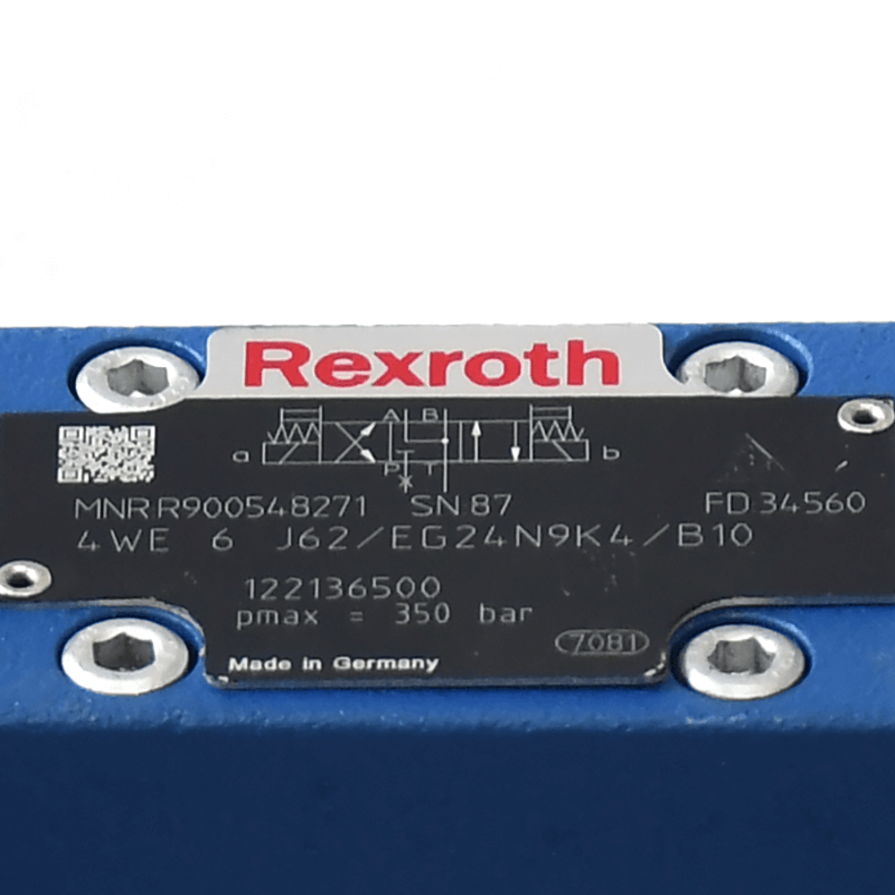 Bosch Rexroth Válvula solenoide 4WE6J62/EG24N9K4/B10