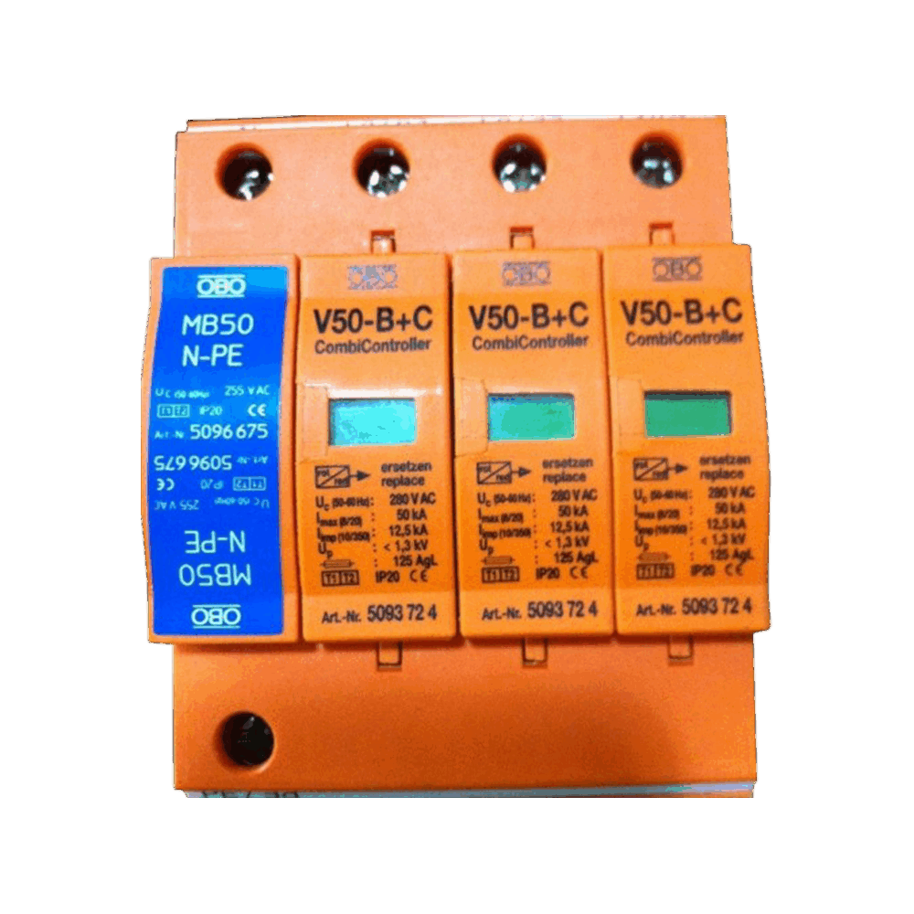 OBO Surge Protection Device V50-B+C/3+NPE+FS 280V