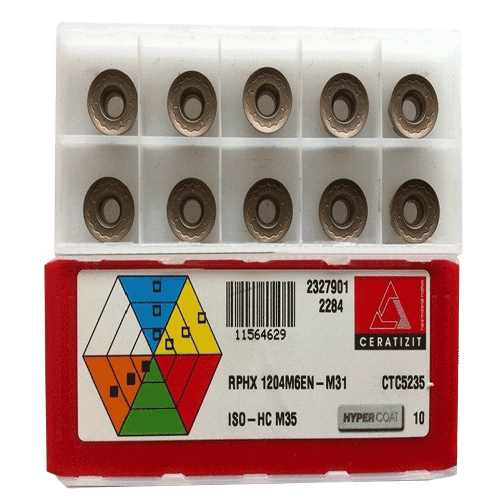 CERATIZIT Tool for Metal Cutting RPHX1204M6EN-M31