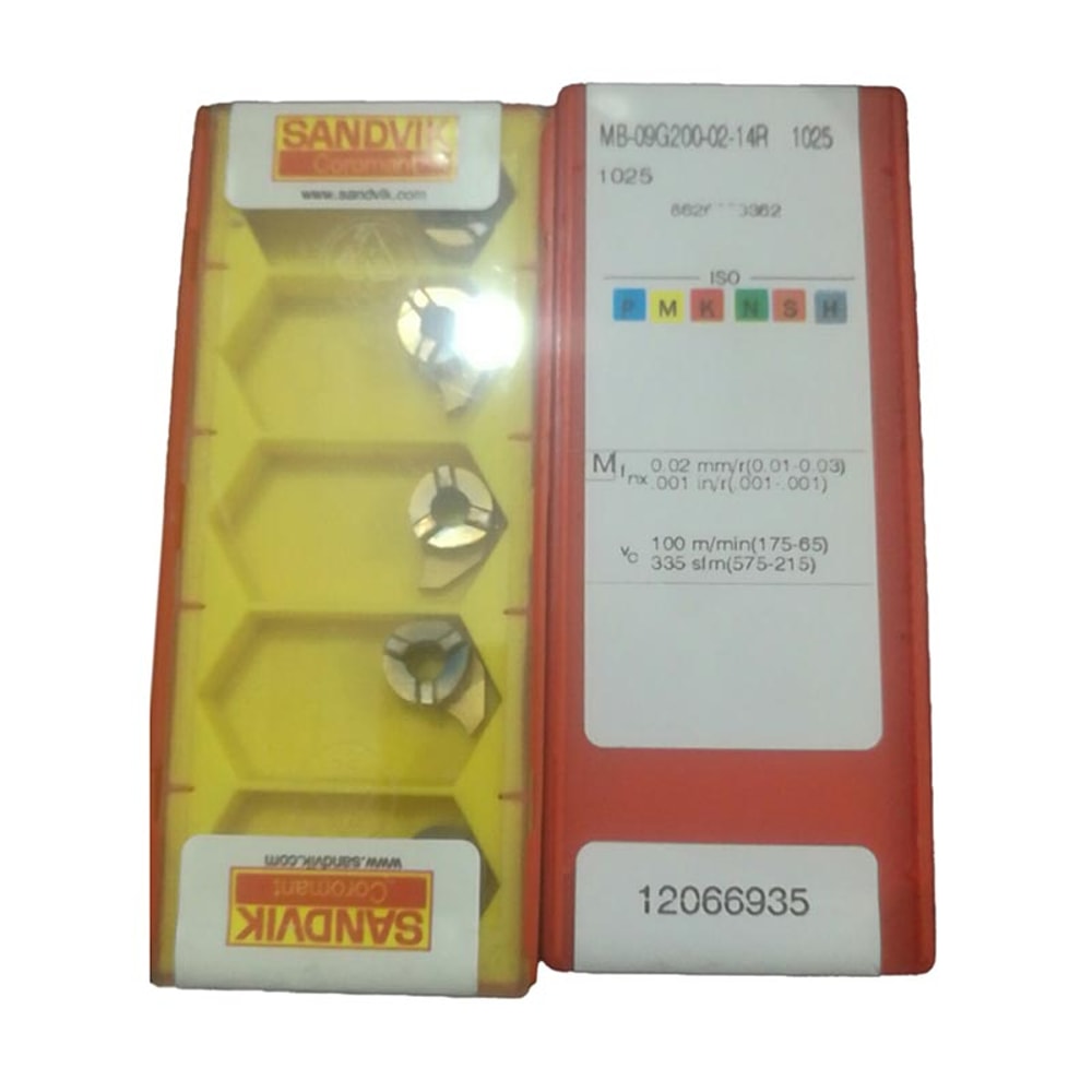 Sandvik Tool for Metal Cuttingsolid carbide head for grooving MB-09G250-00-14R 1025