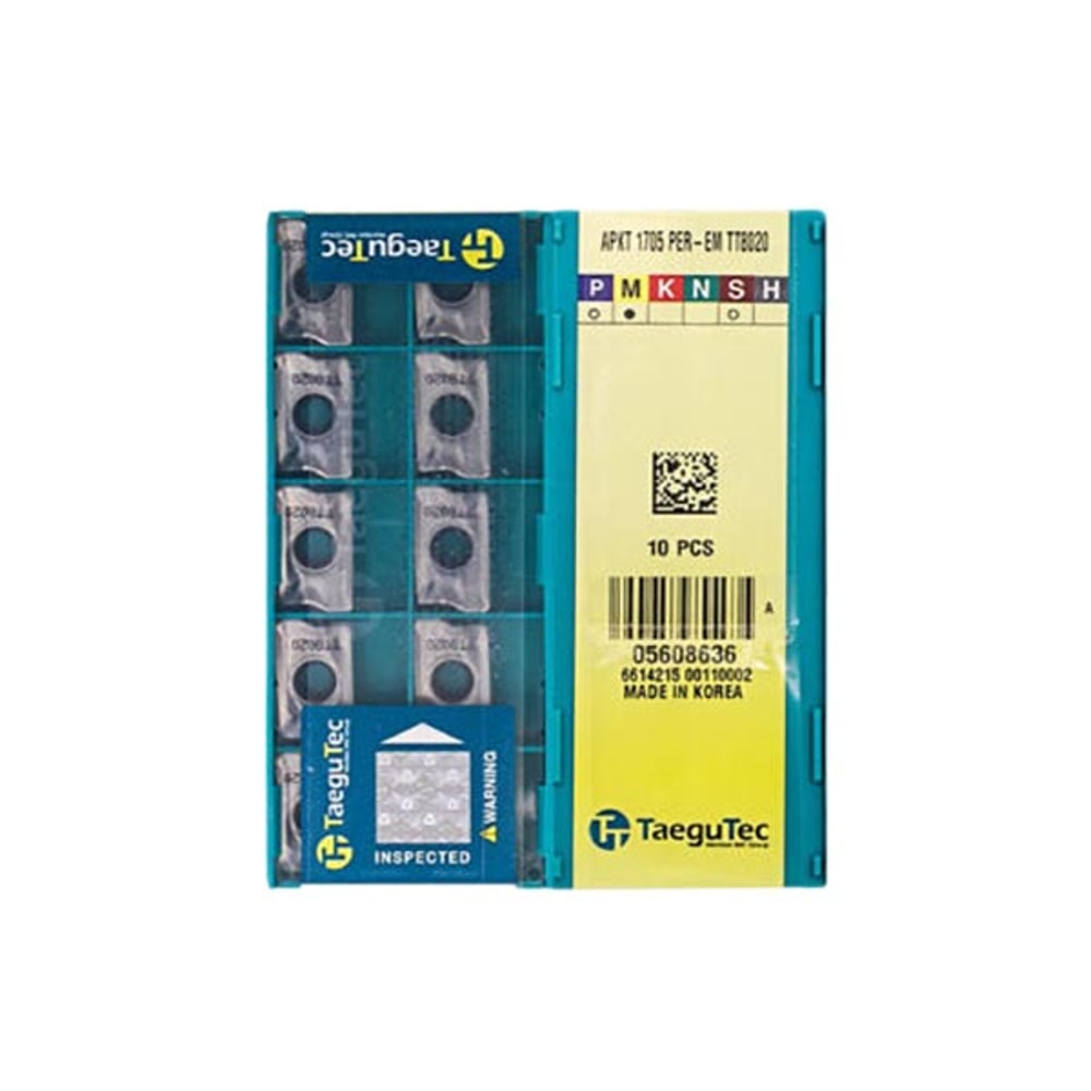 TaeguTec Tool for Metal Cutting APKT1705 PER-EM TT8020