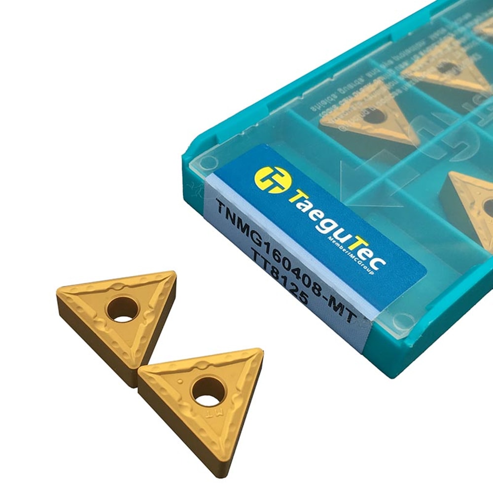 TaeguTec Herramienta para cortar metales TNMG 160408-MT TT8125