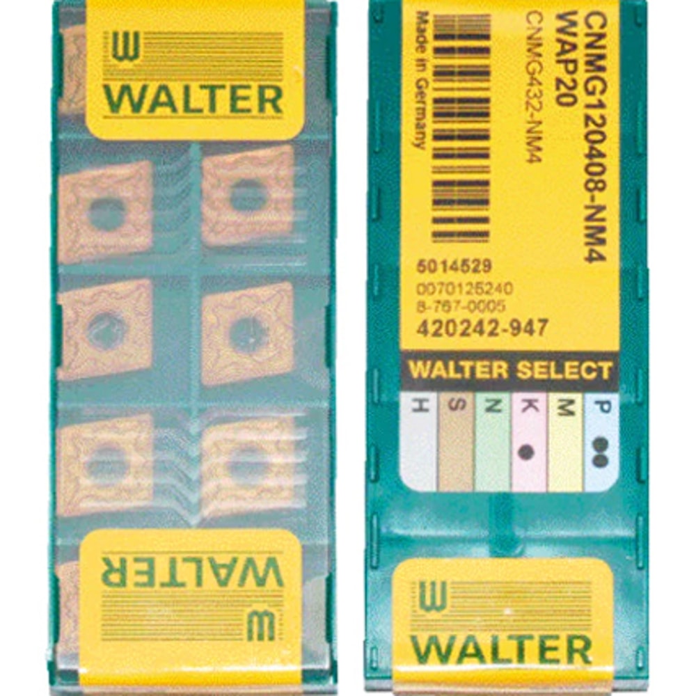 Walter Tool for Metal Cutting CNMG120408-NM4 WAP20