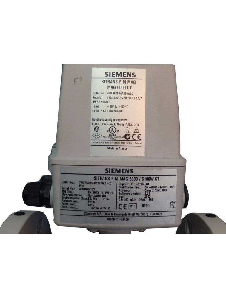 Siemens Transmitter 7ME6520-3TC12-2MAI-Z