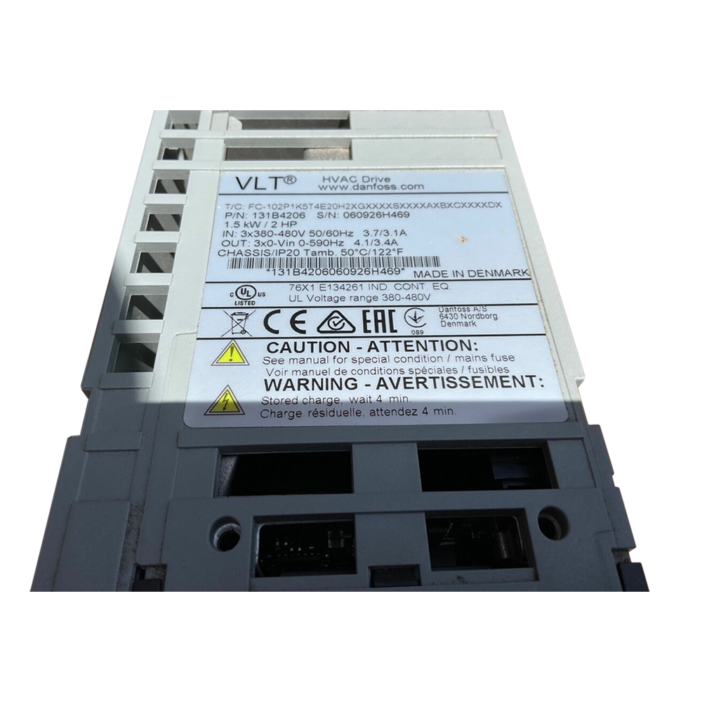 Danfoss VFD Frequency Converter FC-102P1K5T4E20H2XGXXXXSXXXXAXBXCXXXXDX