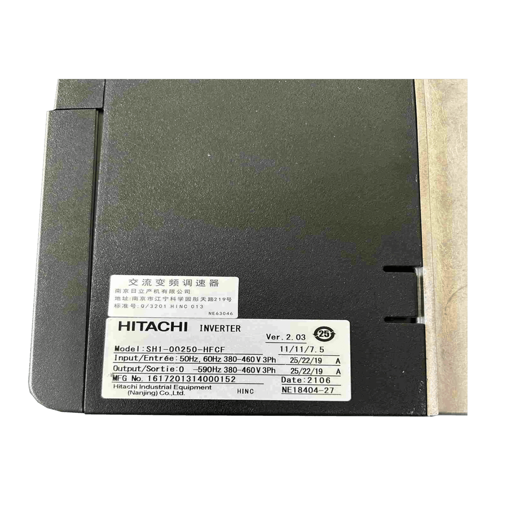 HITACHI Frequency Converter VFD SH1-00250-HFCF