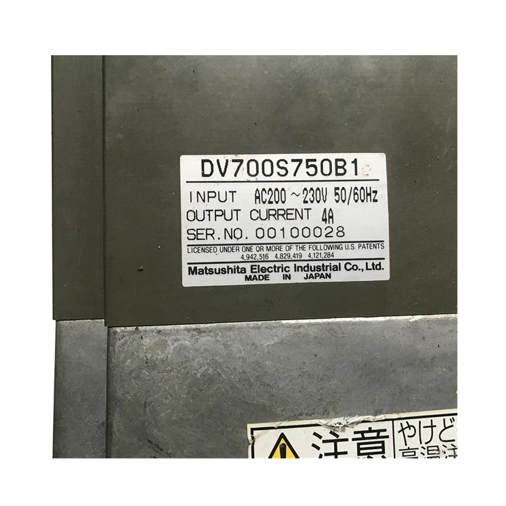 Panasonic VFD Frequency Converter DV700S750B1