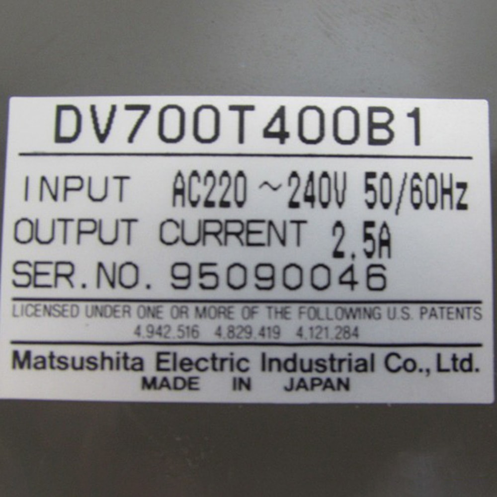 Panasonic VFD Frequency Converter DV700T400B1