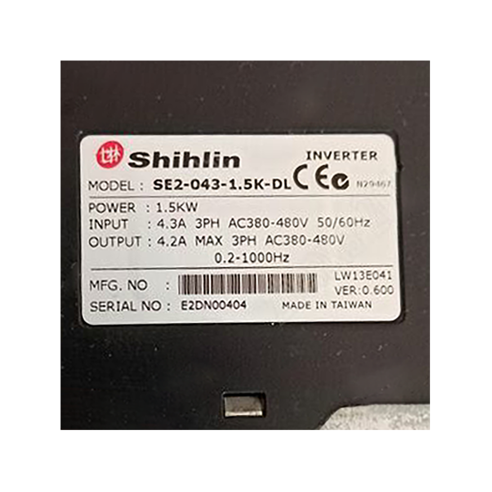 Shihlin VFD Frequency Converter SE2-043-1.5K-DL