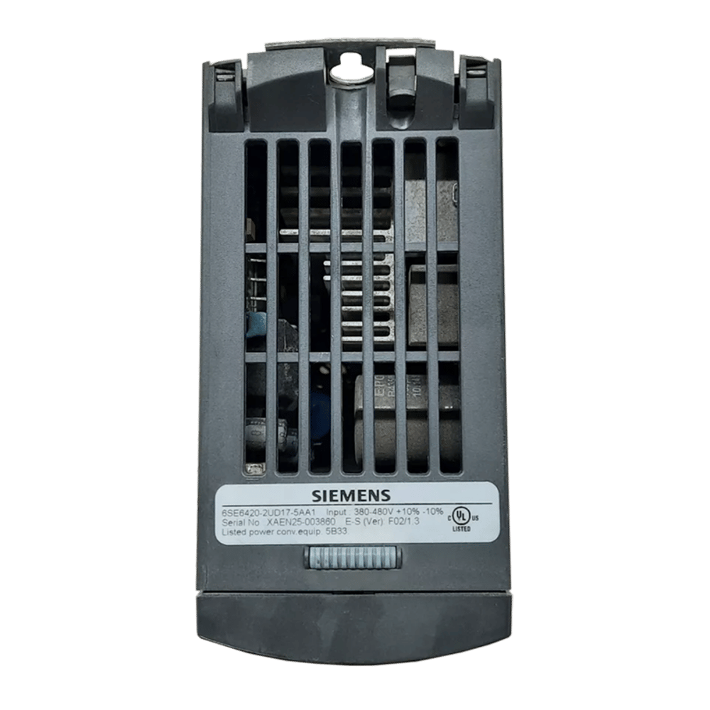 Siemens VFD Frequency Converter 6SE6420-2UD17-5AA1