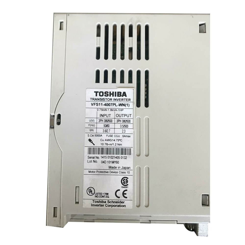 Toshiba VFD Frequency Converter VFS11-4007PL-WN(1)